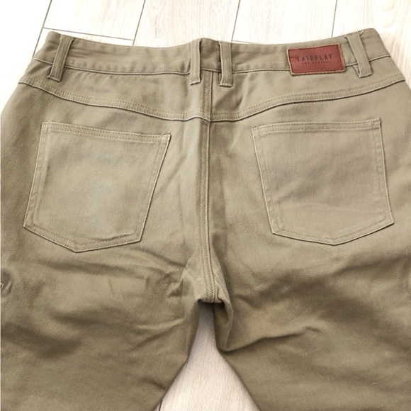 FairPlay Los Angeles Cropped Cargo Pants in Tan Size 34 - Picture 12 of 13